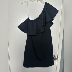 A New Day Black One-Shoulder Dress